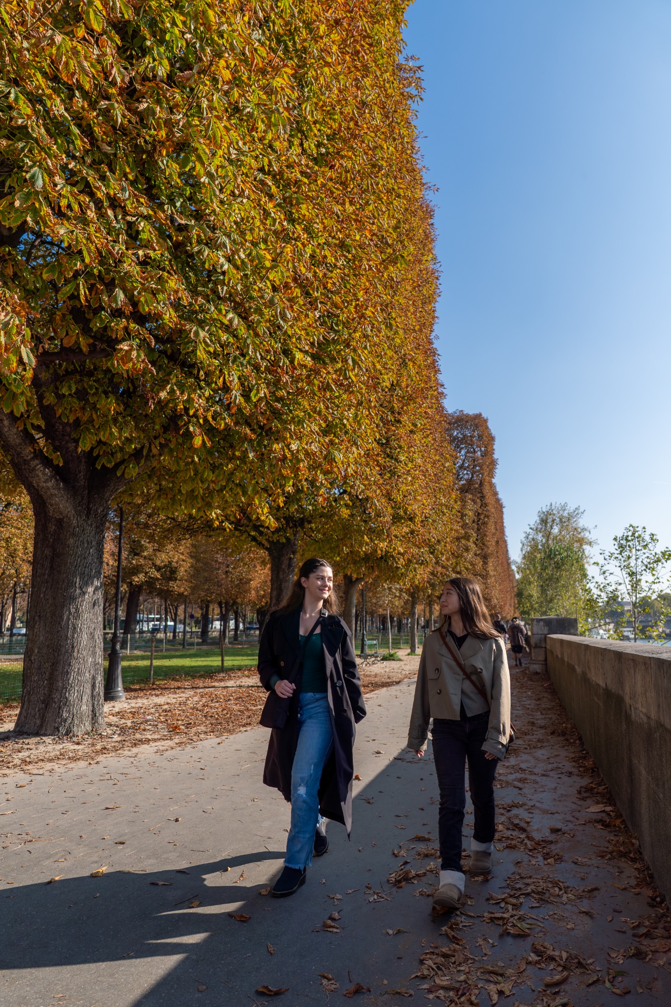 Group photography in Paris