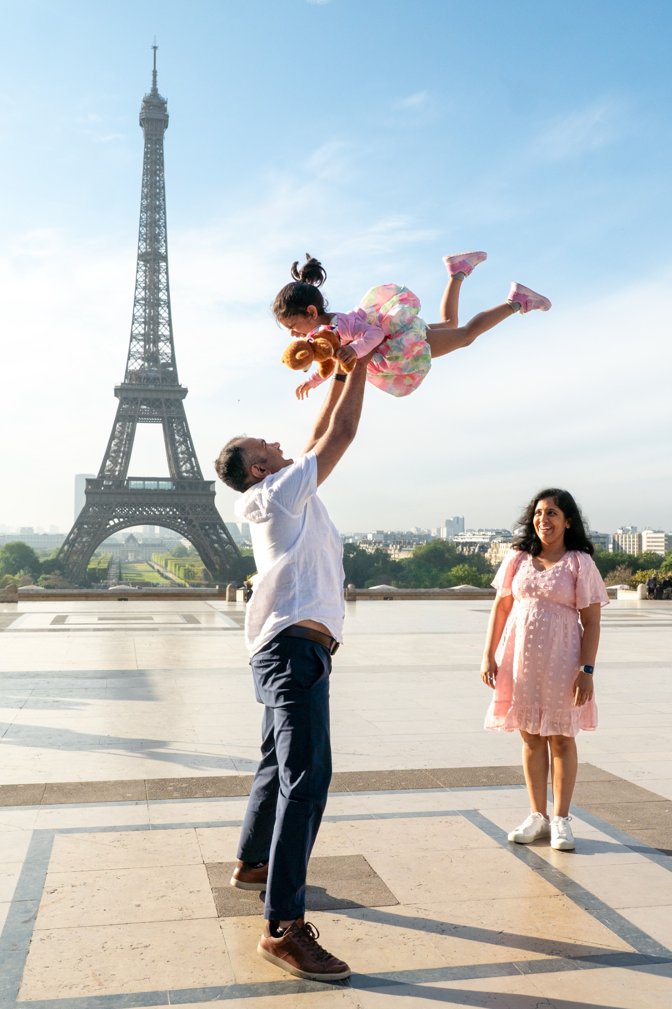 Families and groups in Paris