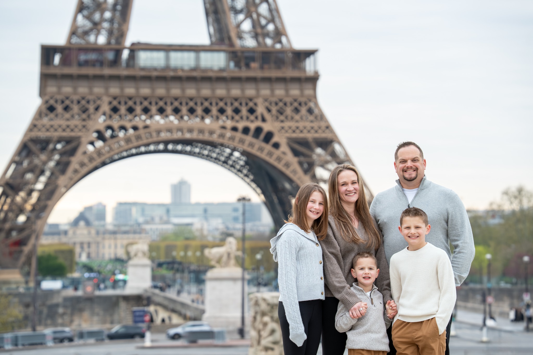Families and groups in Paris
