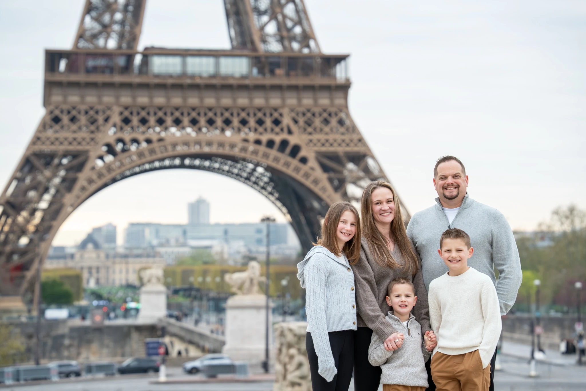 Families and groups in Paris
