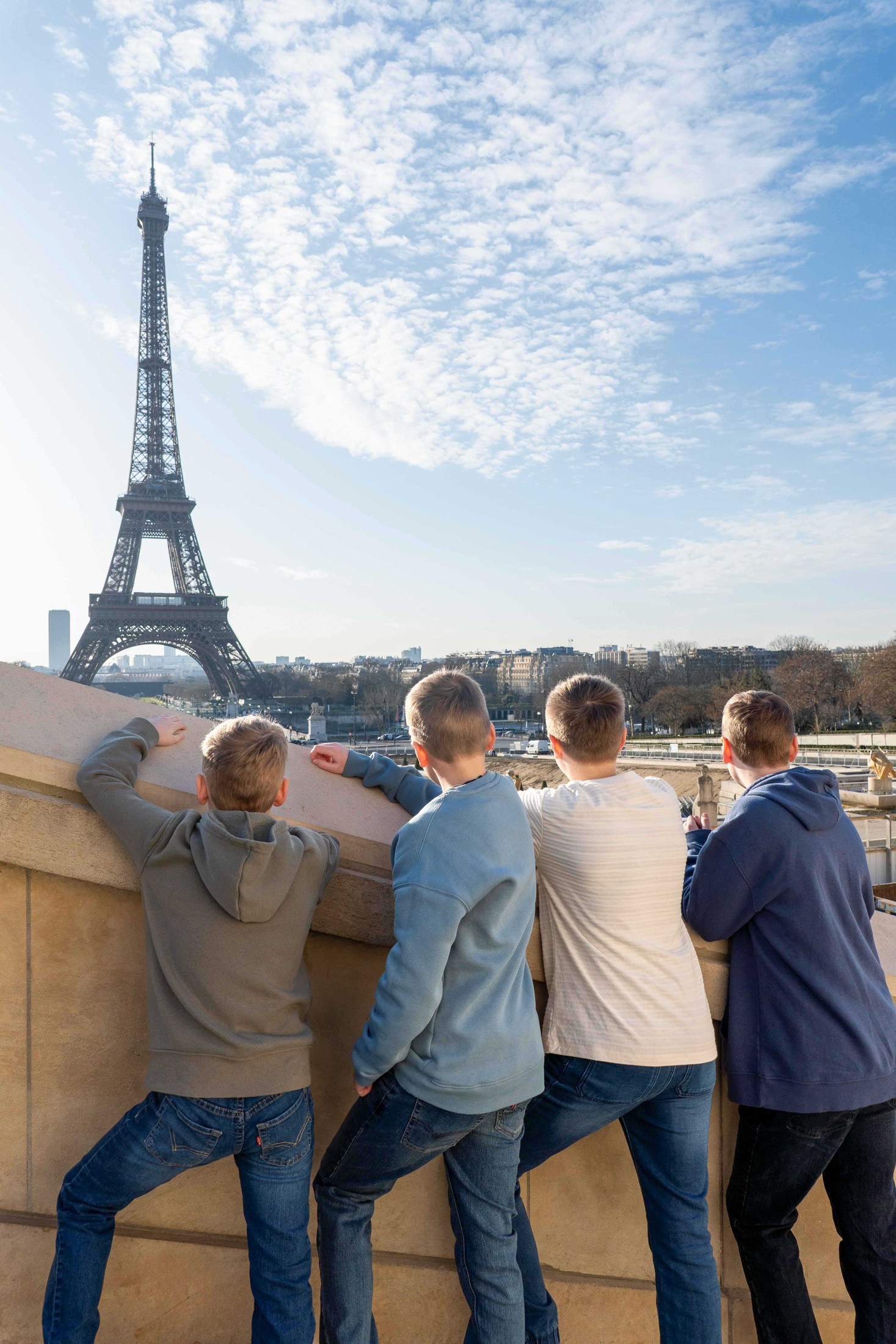 Families and groups in Paris