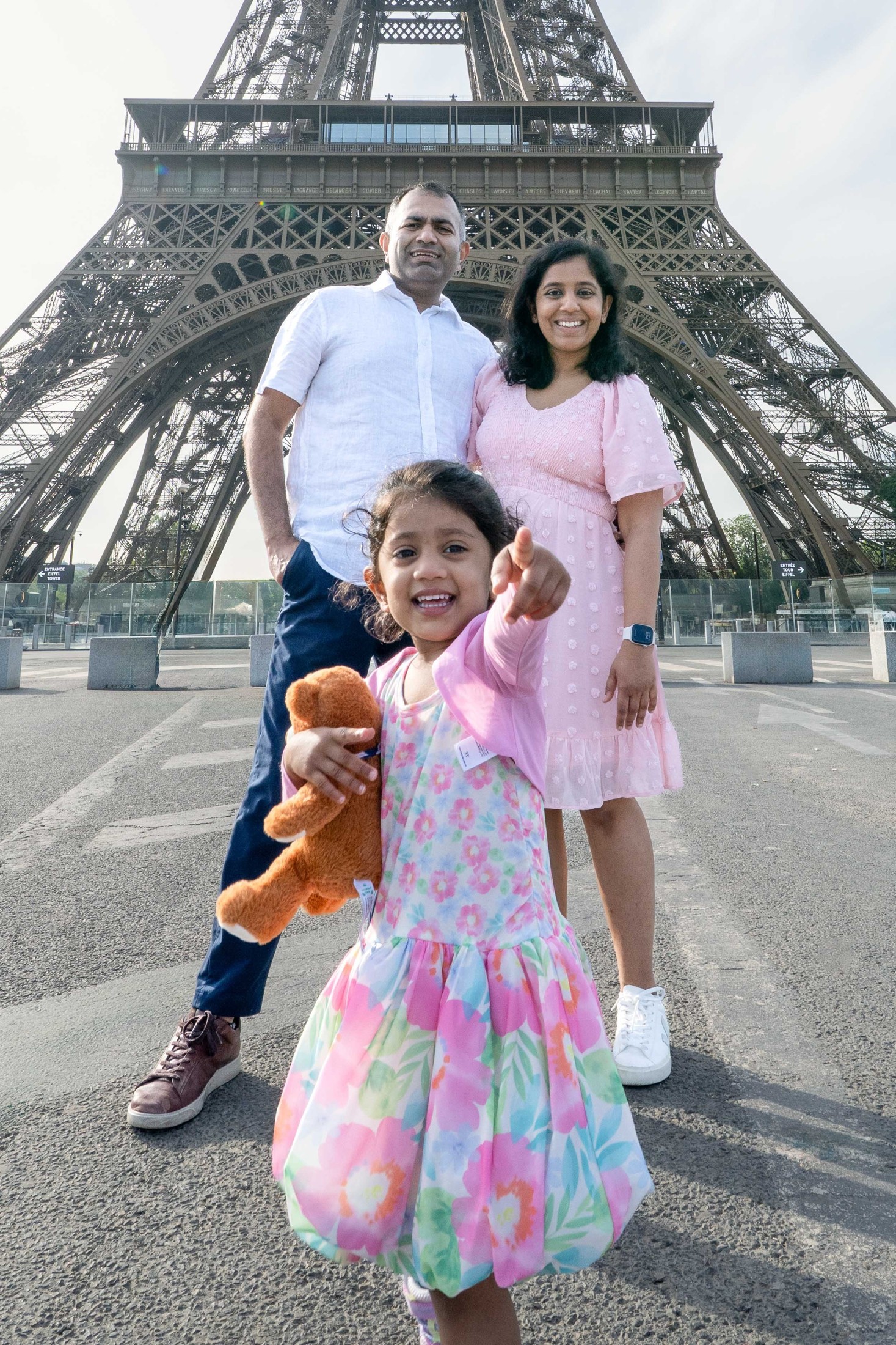 Families and groups in Paris